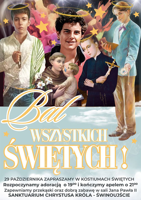 Bal Wszystkich witych w winoujciu. Wierni spotkaj si w radosnej atmosferze