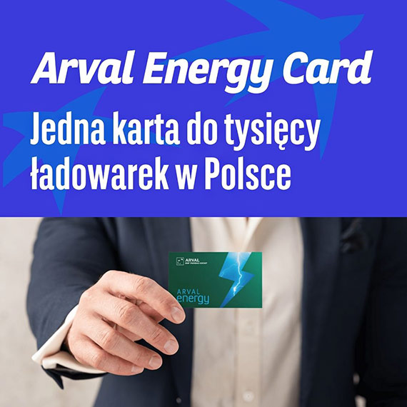 Arval Energy Card - jedna karta do tysicy adowarek w Polsce