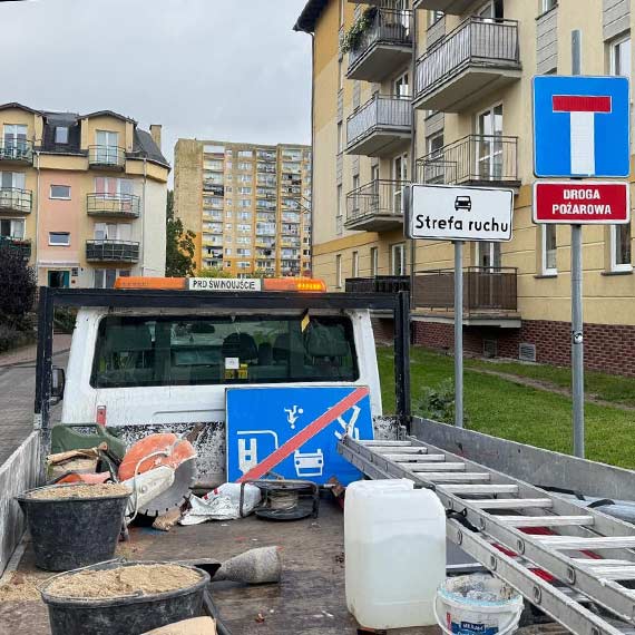 Trwają prace porządkowe i remontowe na terenie miasta