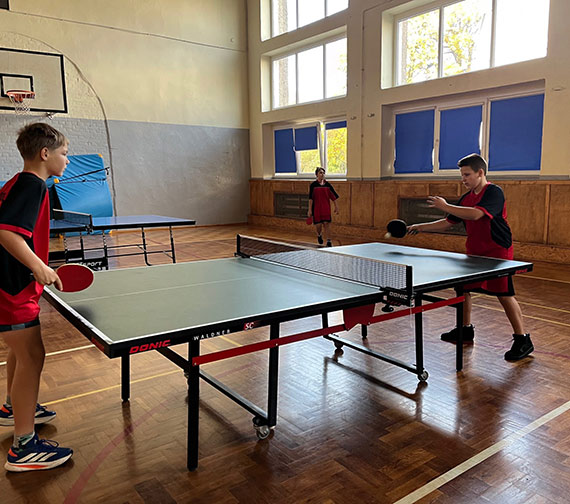 Drużynowy tenis stolowy w ramach Igrzysk Dzieci 2025/2026