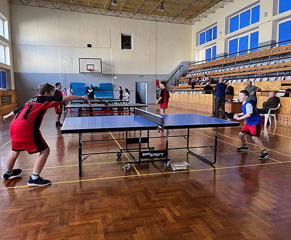 Drużynowy tenis stolowy w ramach Igrzysk Dzieci 2025/2026
