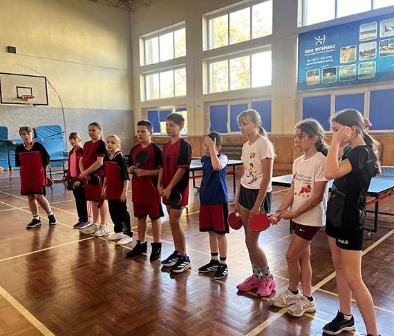 Drużynowy tenis stolowy w ramach Igrzysk Dzieci 2025/2026