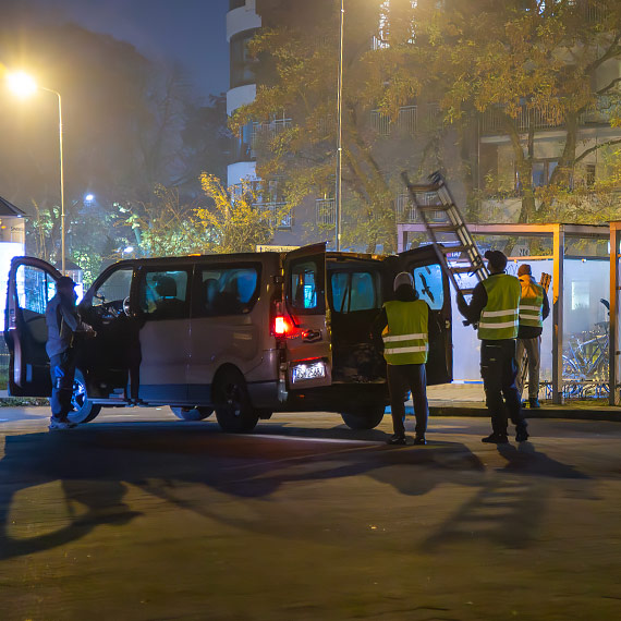 Przed 11 listopada: porzdki i przygotowania przy polanie „grillowej” przy basenie plnocnym