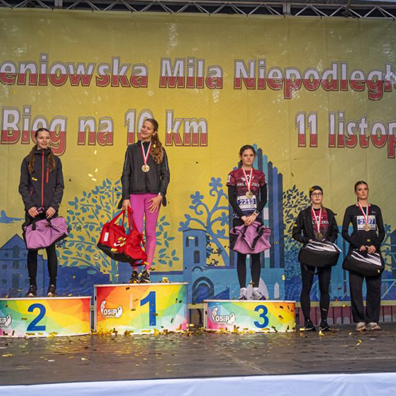 Hania Knapczyk z MKL Maraton znw najlepsza. Trzecie z rzdu zwycistwo na Goleniowskiej Mili Niepodlegoci