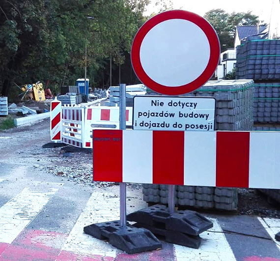 Od 25 listopada zmiana organizacji ruchu na odcinku ul. Sienkiewicza