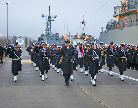 Centralne obchody wita Marynarki Wojennej
