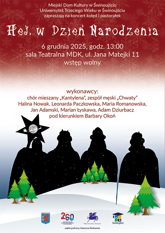 Zaproszenie na koncert „Hej, w Dzie Narodzenia”