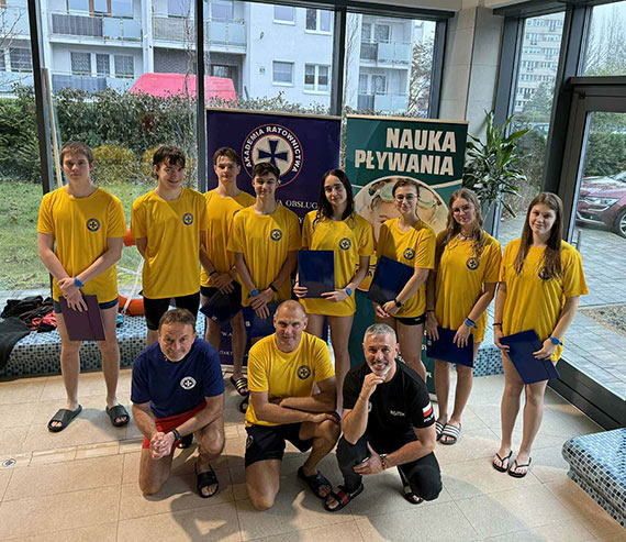 Zakoczenie szkolenia Ratownika Wodnego