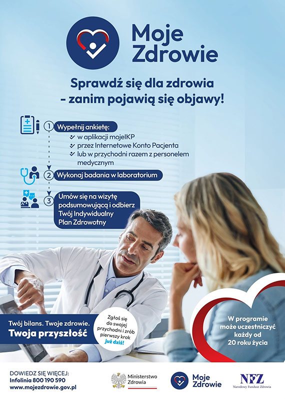 Moje Zdrowie – ósmy miesiąc programu profilaktycznego