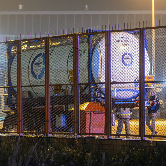 Podejrzenie wycieku amoniaku przy ulicy Dworcowej. Stra poarna: zagroenia nie stwierdzono