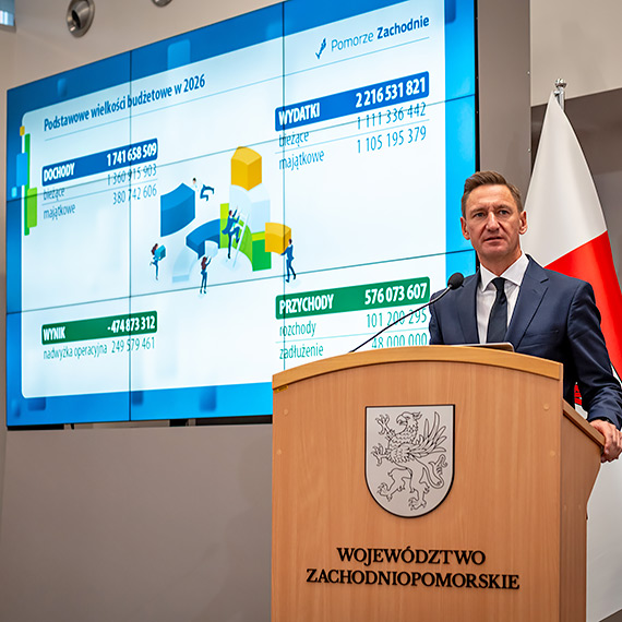Bud�et Wojew�dztwa Zachodniopomorskiego na 2026 rok uchwalony. Ponad 2 mld z� po stronie wydatk�w 