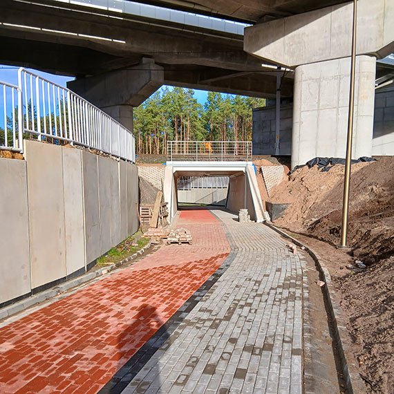 Przej�cie pod torami ju� otwarte