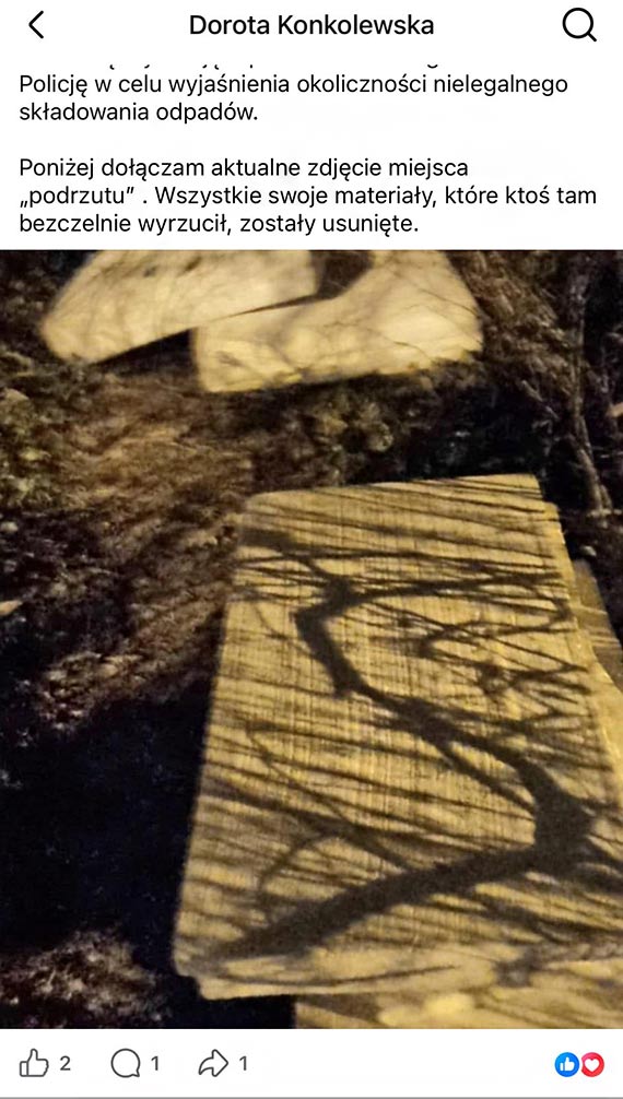 Samorz�dowcy, banery i las. Nowe �wiat�o na spraw� materia��w z kampanii 2024