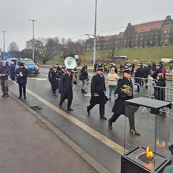 Morski gigant nowej generacji. Jantar Unity ochrzczony w Szczecinie