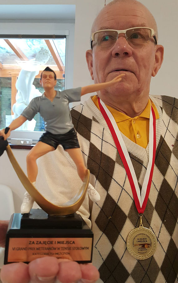 Nie �yje Marian Wyrzykowski. Legenda polskiego tenisa sto�owego zwi�zana ze �winouj�ciem