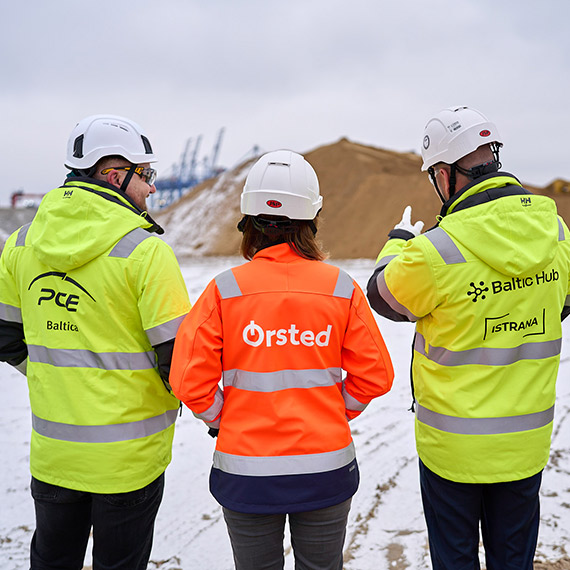 Z wizytą na placu budowy – zespół Baltica 2 na terenie terminalu T5 w Gdańsku