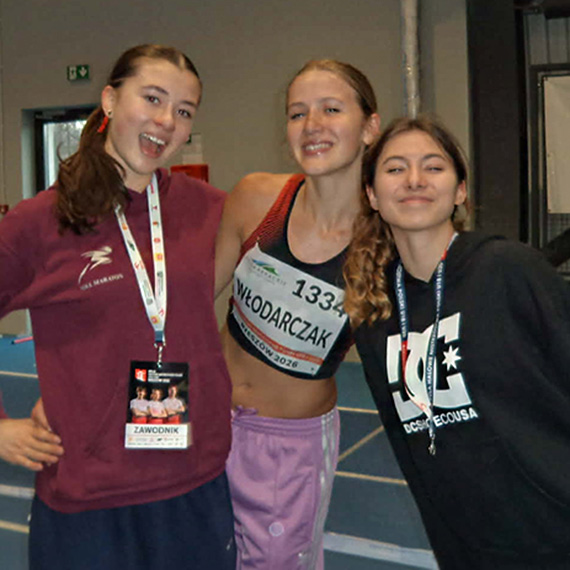 Pi�te miejsce Joanny W�odarczak w Halowych Mistrzostwach Polski Junior�w