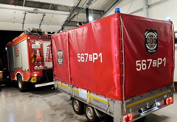 Nowa przyczepa przeciwpowodziowa dla OSP w Przytorze