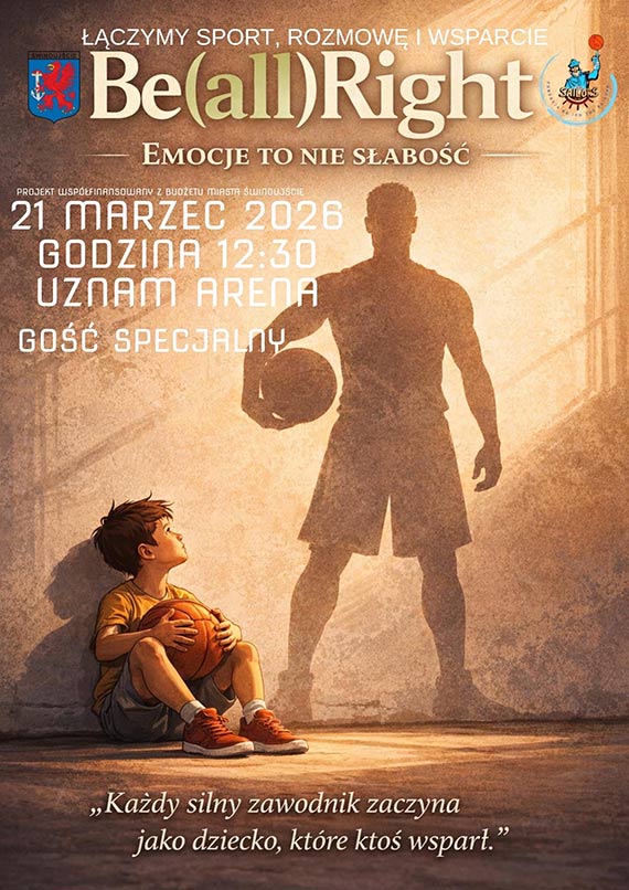 Wydarzenie „BE(ALL)RIGHT – Emocje to nie s�abo��” ju� 21 marca