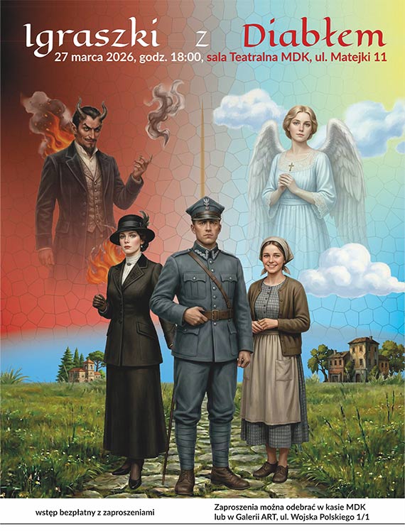 „Igraszki z diab�em” w MDK. Bezp�atny spektakl ju� 27 marca