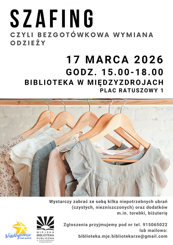 Mi�dzyzdroje: „Szafing” - czyli bezgot�wkowa wymiana odzie�y 