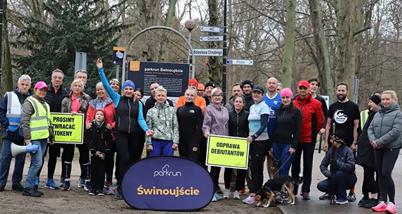 Deszcz, s�o�ce i dobra energia - 439. parkrun