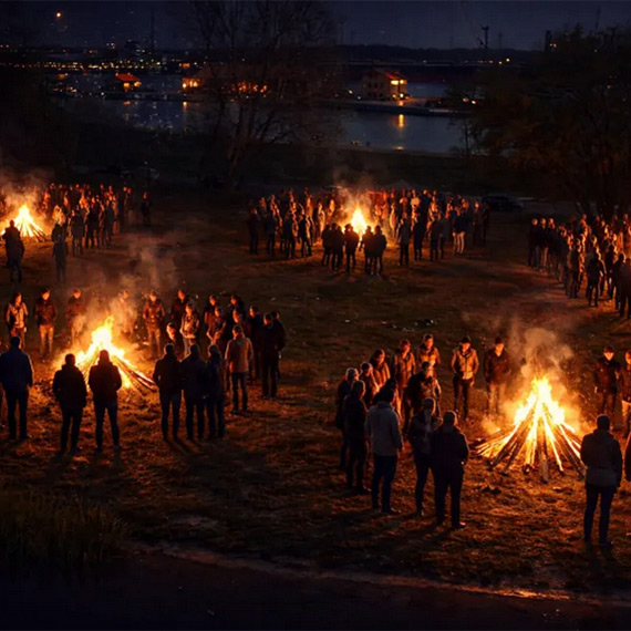 Powitanie wiosny, jak to drzewiej bywa�o