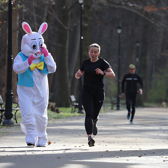Wielkanocny 422. parkrun - słodko, aktywnie i z jajkiem na mecie