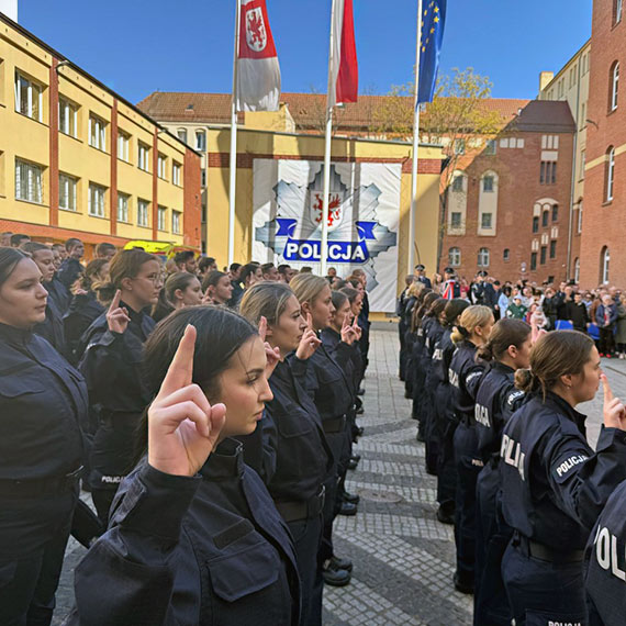 101 policjant�w zasili�o szeregi naszego garnizonu zachodniopomorskiego