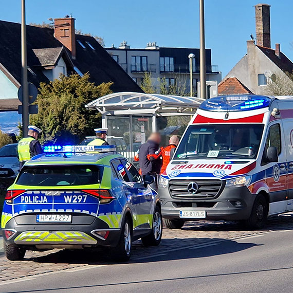 36-latek z urazem g�owy trafi� do szpitala