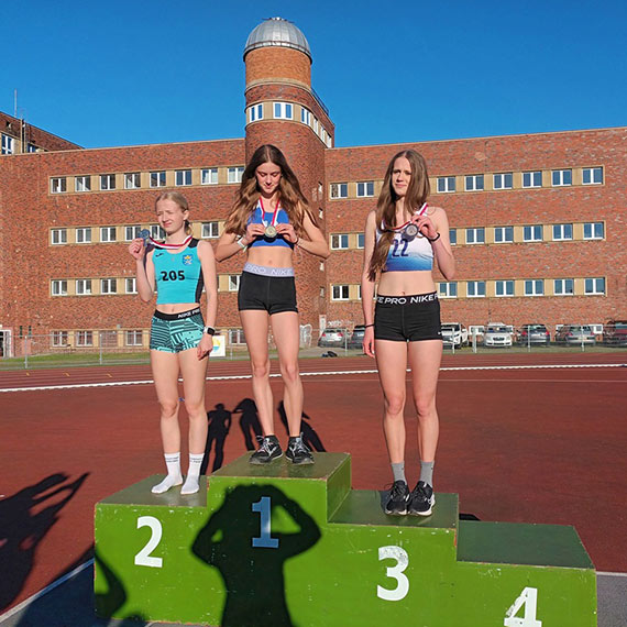 8 medali dla zawodnik�w Klubu OSiR „Wyspiarz” w Mistrzostwach Wojew�dztwa w Lekkiej Atletyce