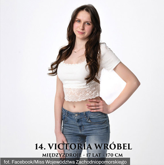 Victoria Wr�bel z Mi�dzyzdroj�w w finale Miss Nastolatek Wojew�dztwa Zachodniopomorskiego 2026. Mieszka�cy mog� j� wesprze�
