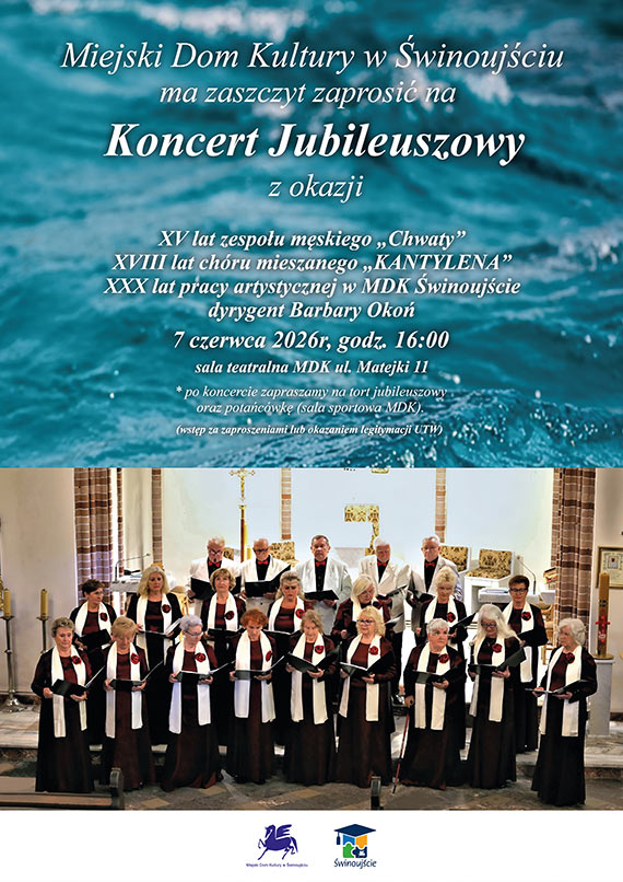 Jubileusz trzech wyj�tkowych rocznic. Ch�r „Kantylena” i zesp� „Chwaty” zapraszaj� na koncert