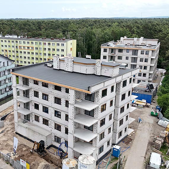 Ju� wida� efekt. Przy Modrzejewskiej ro�nie nowe osiedle komunalne