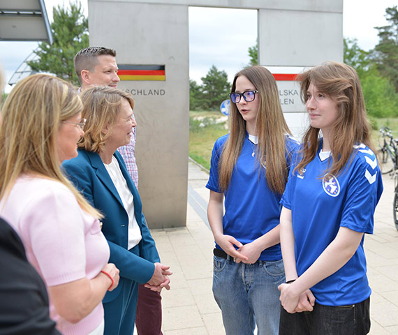 Pierwsza Dama Niemiec Odwiedzi�a �winouj�cie