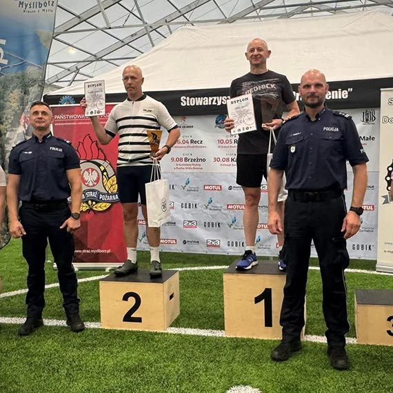 Sportowe sukcesy policjantów z Komendy Miejskiej Policji w Świnoujściu!