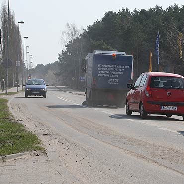 Zapiaszczona i zakurzona