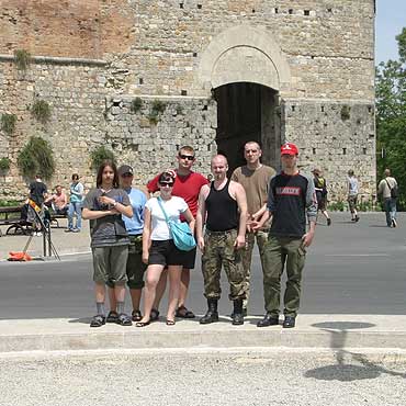 Harcerze podbijaj Monte Cassino Wochy ( ten but w Europie)