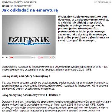 Jak odkada na emerytur